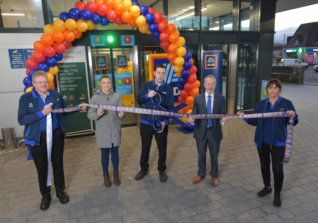 Aldi’s new Killarney store on the Park Road was officially opened on