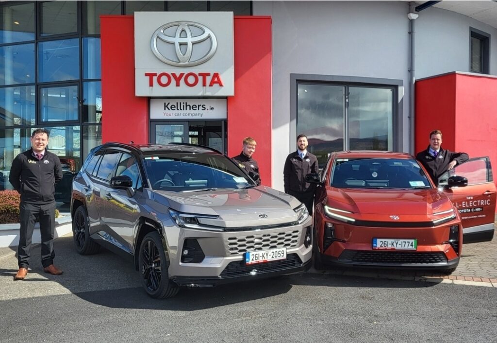 New Toyota models arrive at Kelliher’s Tralee