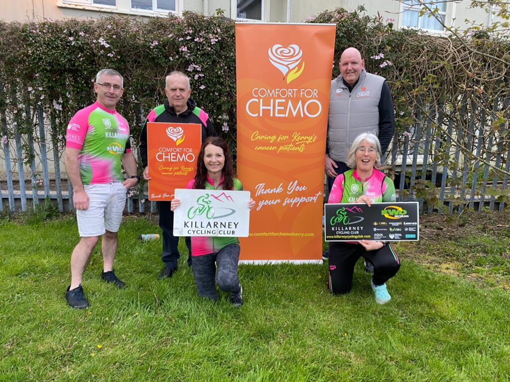 Cycling Club announces 'Three Peaks Challenge' for Comfort for Chemo Kerry