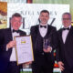 2026 IGTOA Large Golf Hotel of the Year: Killarney Plaza Hotel Accepting the Award was O'Donoghue Ring Collection Group General Manager, Brian Lawlor. Presented by IGTOA Member, Cathal O’Donoghue, Speciality Golf Trips with sponsor John Shortt, MatchPlay Media. Pictured Monday night at the IGTOA Annual Conference & 2026 Gala Irish Golf Awards held in Ballygarry Estate Hotel & Spa, Tralee.